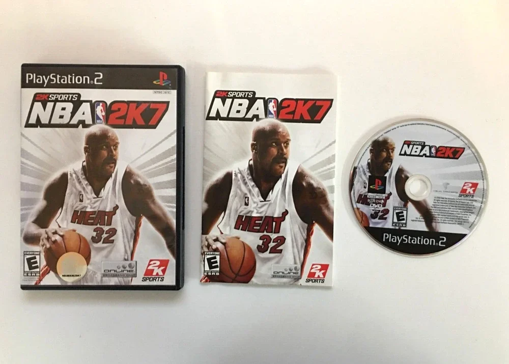 NBA 2K7 For PS2 (Sony PlayStation 2, 2006) 2K Games - CIB Complete - US Seller